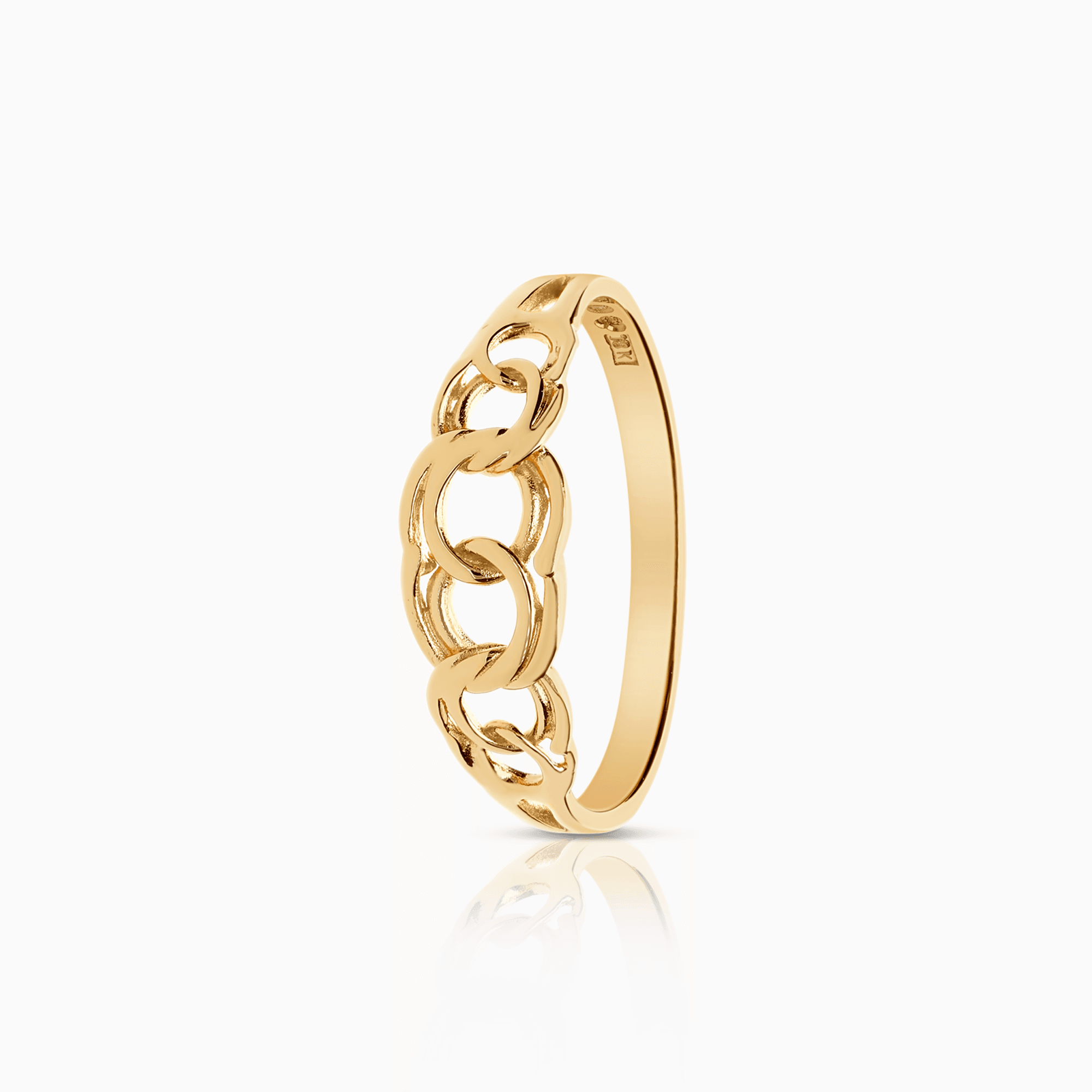 Bismarck ring 1,52g 18K guld