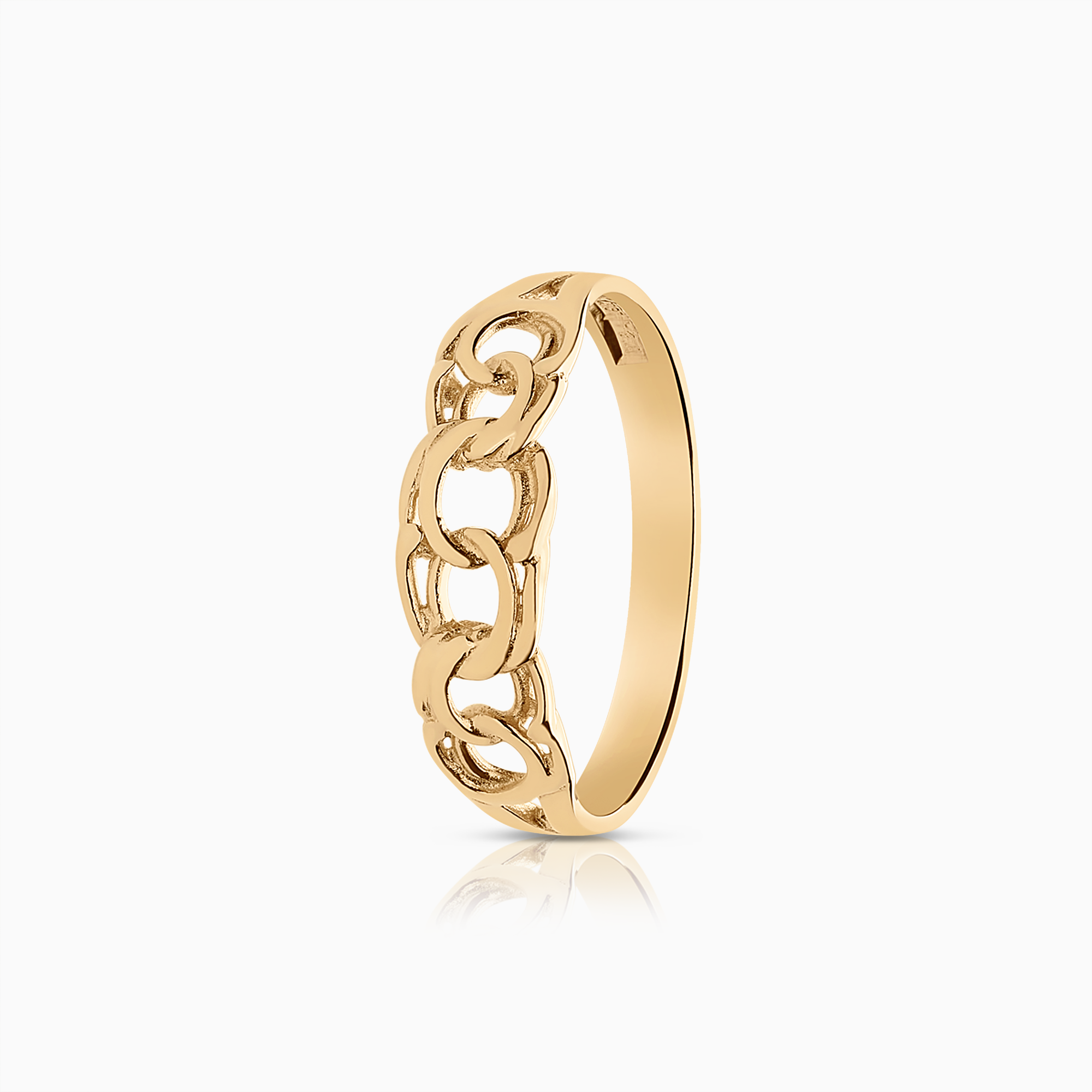Bismarck ring 1,77g 18K guld